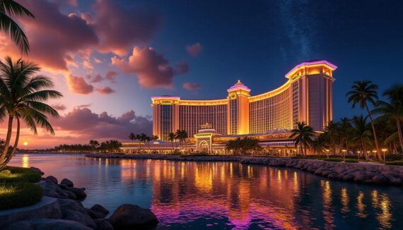 Une nuit fabuleuse vous attend au casino Baha Mar à Nassau aux Bahamas