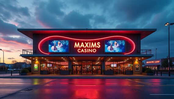Les événements exclusifs du Casino Maxims à Westcliff-on-Sea au Royaume-Uni