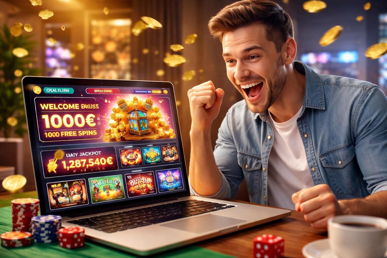 découvrez casino joy et profitez des meilleures promotions pour maximiser vos gains. offres exclusives, bonus attractifs et jackpots vous attendent pour une expérience de jeu inoubliable.