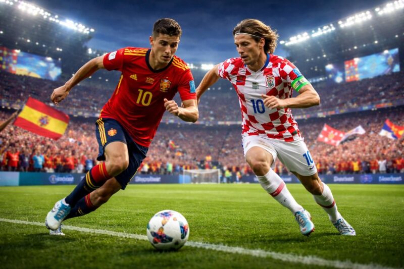 analyse détaillée du pronostic espagne croatie à l'euro, avec les clés du match pour mieux comprendre les enjeux et anticiper le résultat.