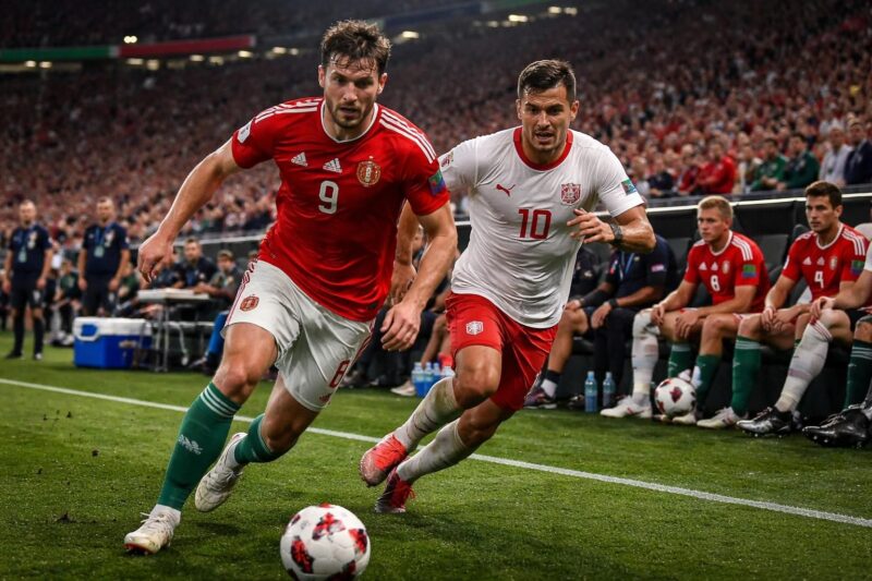 analyse des pronostics du match hongrie-suisse avec un focus sur l'impact des blessures sur la composition des équipes et leurs performances potentielles.